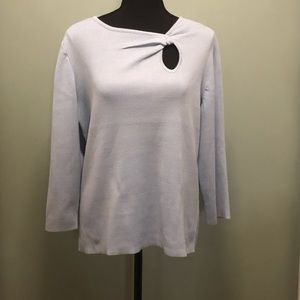 Philosophy Keyhole Lightweight Sweater
